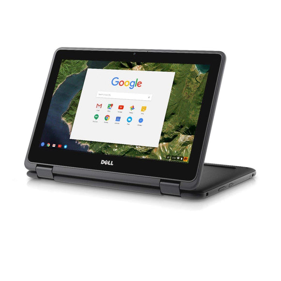 *DELL Chromebook 11-3189 2 IN 1, Intel Celeron N3060, 2.48GHZ, 4GB, 64GB eMMC, 11.6