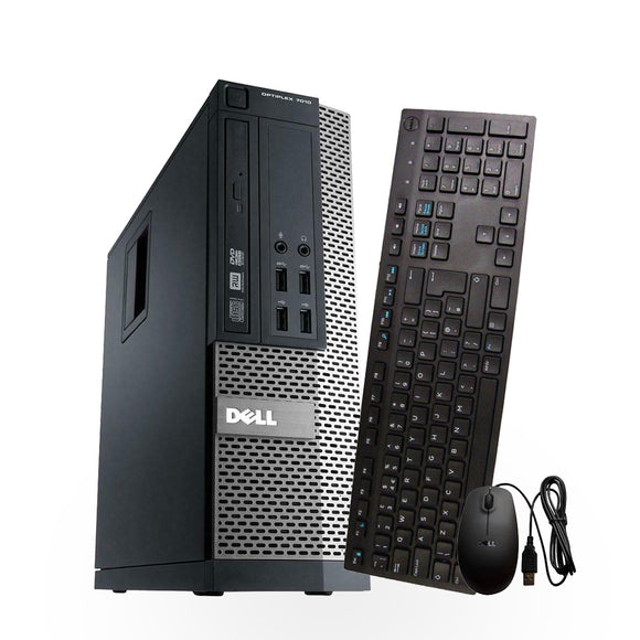 Refurbished: Dell Optiplex 7010 SFF - I5-3570 3.4GHZ - 16GB - 500GB HDD - Wi-Fi - Windows 10 Pro