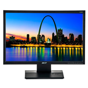 Refurbished: Acer V193W - SVGA - 19" Widescreen LCD Monitor with Power and VGA Cable